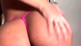 briana banderas shakes big ass masturbating dildo vibrator