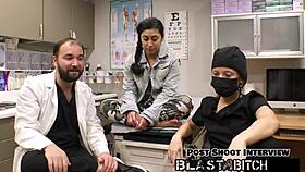 jasmine roses back blasted with hot cum close up