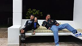 narrative of wild party where black studs pleasure curvy latinas all night