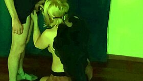 Cosplay Amazon Takes Deepthroat and Intense Fucking!