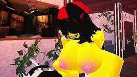 Hey big cock fills my ass and tits perfectly right?