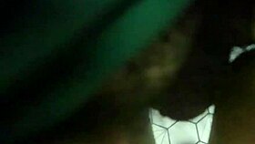 Skinny Thai housewife gets caught and bent over by boss for creampie fuck in the bathroom after squirting play