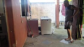 wife left so maid couldnt resist my hard cock in her tight spots