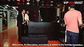 Black Slut Noe Milk Takes Two Euro Cocks Cum Covered Outdoor Group Pound