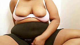 Asian coed flashes tempting college boobs