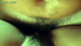 Hairy Pussy Teased by Rubbing Erect Cock in Missionary