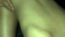 swinger wife goes wild on huge cock at gloryhole in swing house