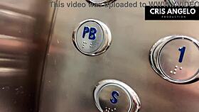 blackout spain elevator trap turns into married neighbor fuck frenzy 😈🚀💦