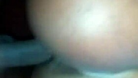 Black wife jizzed hard after passionate couple fucking!