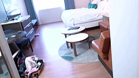 Stressed college babe Lilly Bell bends over for a rough hard fuck before her exam hits