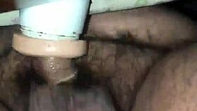 fleshlight grips hairy cock teasingly tight