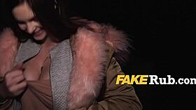 Pretty Students Earn Cash Through Outdoor Dorm Interviews and Fucks