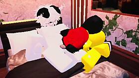 Hey big cock fills my ass and tits perfectly right?