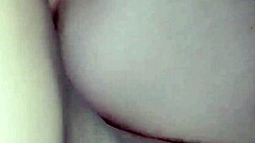 skinny amateur milf slut bends for homemade anal pounding from horny couple