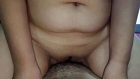 my big latina ass rides cock tight and natural