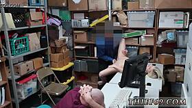 blonde teen in miniskirt, you caught as police suspect on those stairs?