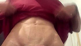 Monster cock Brazilian jerks wildly until explosion!