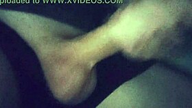 stroking my monster cock outside on the balcony solo amateur fun 🍆🔥