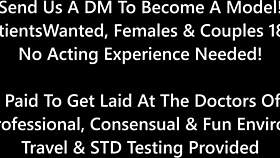 Mara Luv gets a backstage second opinion with shaved pussy close up