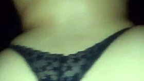 Big Ass Latina Pounded Doggystyle In Black Lace Thong