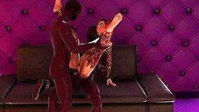 petite redhead bound deepthroat gloryhole anal rough interracial