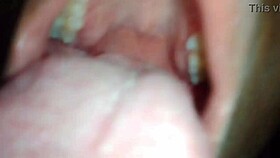 stepbrother pounds freaky stepsister's shaved pussy bareback creampie rough with huge cock 😈💦