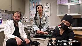 jasmine roses back blasted with hot cum close up