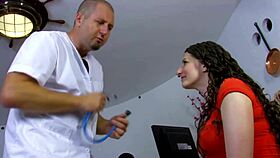 sabrina takes deep fucking right on the table