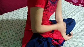 desi babe bent over doggystyle double penetration creampie riding hard