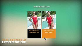 Does Brunette Slut Kitana Lure Crave Cock Deep in Her Tight Pussy?