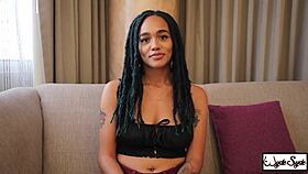 julie kay's trimmed pussy rides king noire in bdsm nympho frenzy