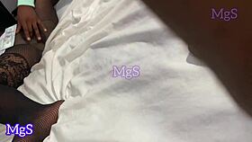 pay for juicy ebony slut's wet trimmed pussy fuck