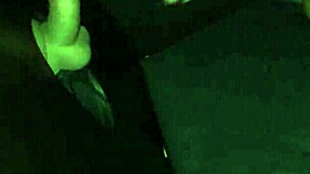 swinger wife goes wild on huge cock at gloryhole in swing house