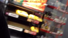 wanna see this phat ebony ass in leggings fucked outdoor public at gas station black slut pounded hard?