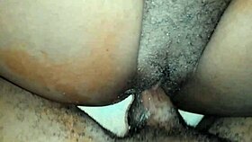 stepbrother pounds freaky stepsister's shaved pussy bareback creampie rough with huge cock 😈💦