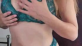 Hot Milf Performs Slow Striptease Dance Teasing Massive Boobs