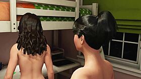 House party group sex new shaved pussy monster cock threesome