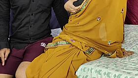 beautiful big boobs indian wife sneaks taboo backstage sex 😍