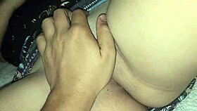 juicy latina lifts dress easy for close-up hairy pussy fingering