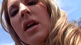 chelsie rae and lela star ride huge dildos up their asses then suck them clean