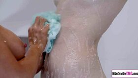 i crave fingering that petite young lesbian's shaved pussy deeply