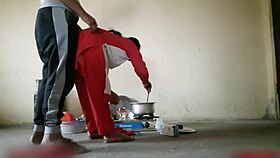 Intense indian amateur kitchen fuck hardcore quickie