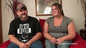 nervous milf teen bbw first time casting sucking big cock for cash big tits 😍💦🔥