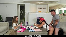 i feel so welcomed by this big tits milf in hardcore group sex