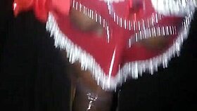 sucking that huge black cock while twerking her fat ass
