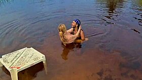 Wild Adventurous Couple Caught in Intense Outdoor Bareback Frenzy!