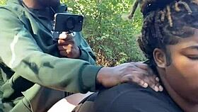 No panties sundress lets him creampie my pussy anywhere!