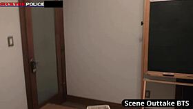 school resource officer ava siren turns naughty at work