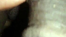 bigblackie shaves and strokes my huge bbc monster 😈🔥