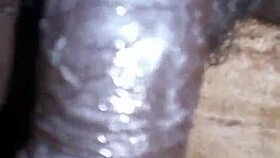 bigblackie shaves and strokes my huge bbc monster 😈🔥